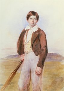 Le jeune joueur de cricket - English School